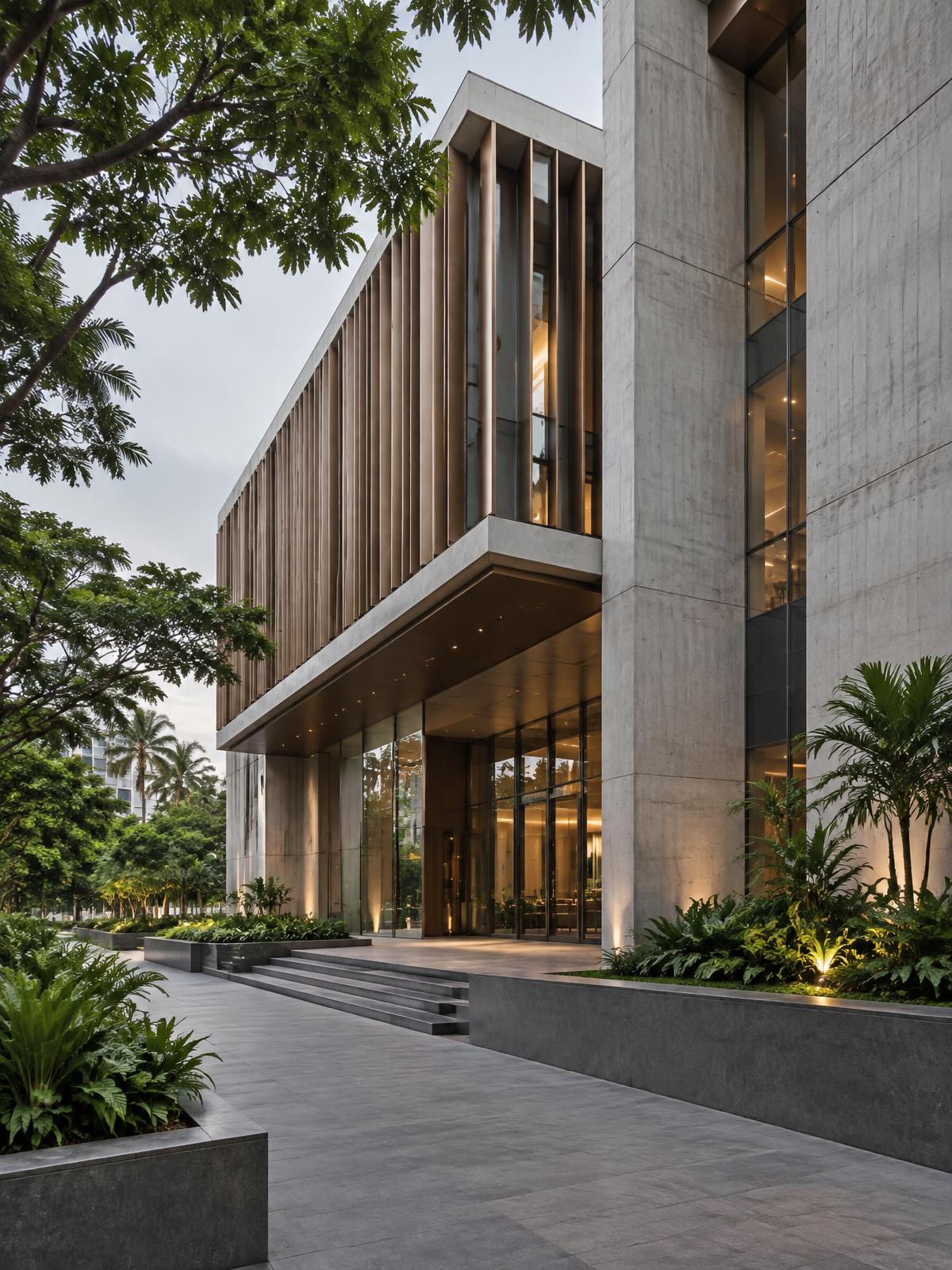 Contemporary commercial development in Chennai